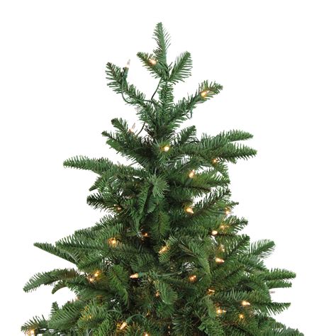 norway spruce christmas tree prelit